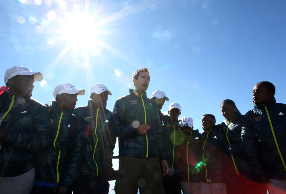 CoCreate Founder Andy Caldwell working with young leaders in South Africa